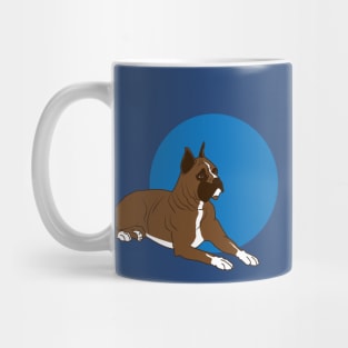 Boxer thinker Mug